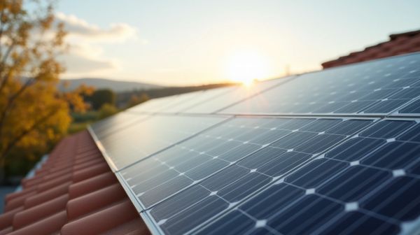 Un panneau solaire photovoltaïque, une source d'économie insoupçonnée